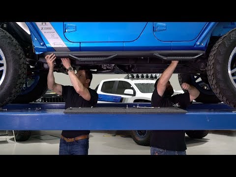 N-FAB Nerf Step Installation Guide for 2007-2018 Jeep Wrangler Unlimited JKU