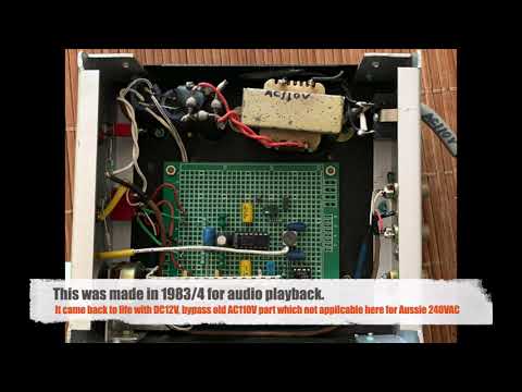 An old solution for too much background noise from CB or other Radio?