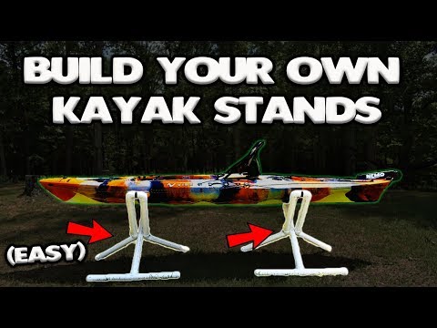 The BEST Kayak Stands / DIY / How To Build Them / Step By Step