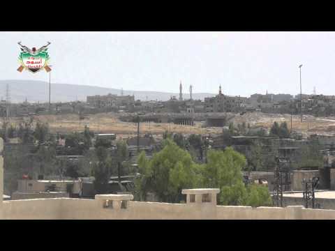 رصد لواء أسود الغوطة لقوات النظام على حاجز جسر الكباس في ريف دمشق