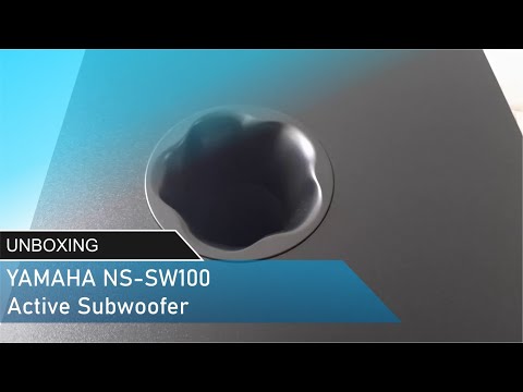 Unboxing & Sound Test - Yamaha NS SW 100 Subwoofer with Elac Debut 5.2  - For My Desk Audio