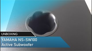 Unboxing & Sound Test - Yamaha NS SW 100 Subwoofer with Elac Debut 5.2 - For My Desk Audio