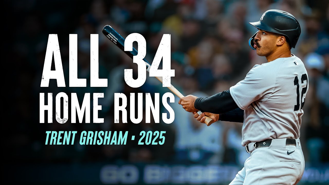 ALL 34 of Trent Grisham's Home Runs from 2025