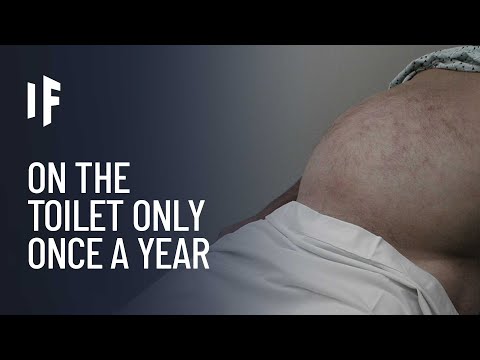 What If You Sat on the Toilet for 24 Hours?