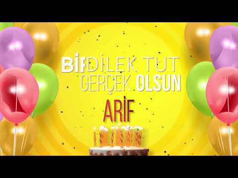 ARİF - İyi ki Varsın İyi ki Doğdun Arif