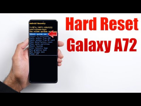 Hard Reset Galaxy A72 | Factory Reset Remove Pattern/Lock/Password (How to Guide)