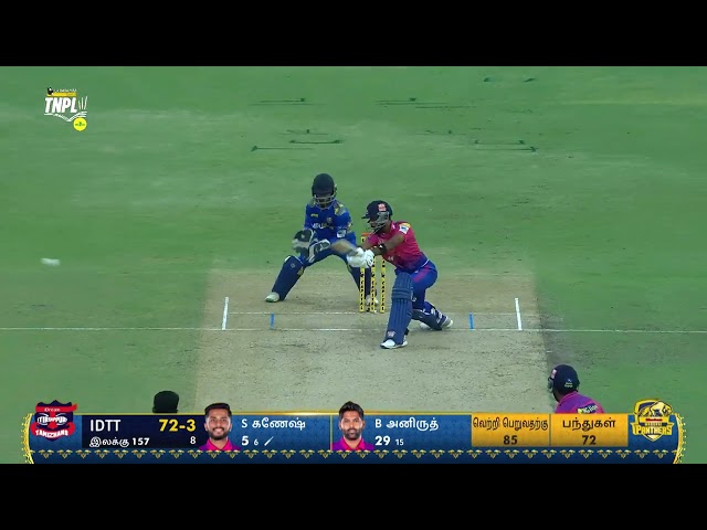 Madurai Panthers VS Tirupopur Tamizhans | 2nd Inning Highlights