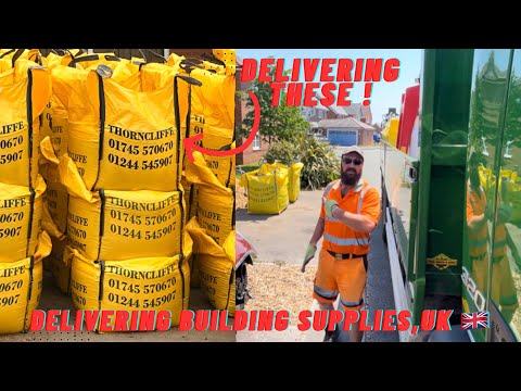 OPERATING A HIAB 128 XDUO CRANE AND A DRIVING A VOLVO FE 320 TRUCK TO DELIVER BUILDING SUPPLIES-UK