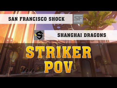 STRIKER TRACER POV ● San Francisco Shock Vs Shanghai Dragons ● [2K] OWL POV