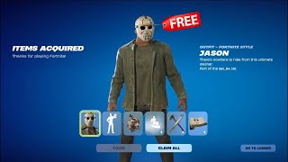 How to get JASON SKIN for FREE in Fortnite! (EASY)
