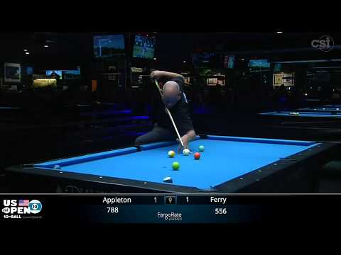 Darren Appleton vs Robert Ferry | 2019 US Open 10-Ball Championship