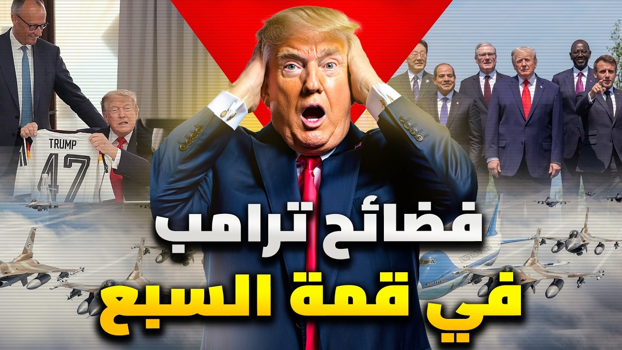 6 حاجات غريبة عملها ترامب فى قمة السبع | فضائح ترامبية من العيار الثقيل