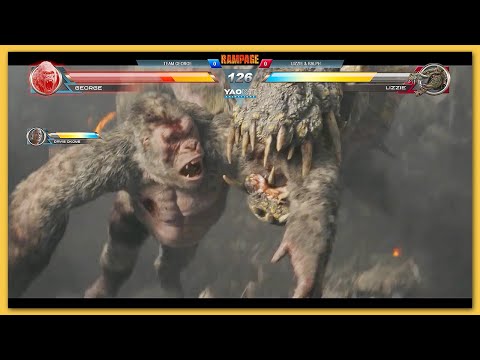 Lizzie vs George Final Battle with Healthbars | Concept Gameplay Video
