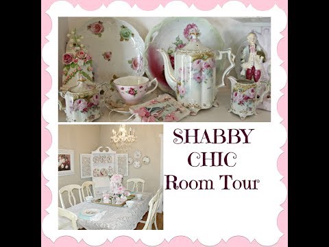 💖SHABBY CHIC DINING ROOM💖Decorate with me