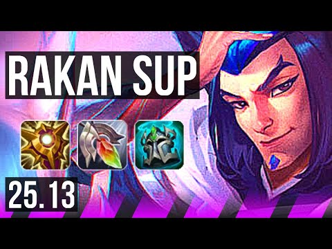 RAKAN & Aphelios vs TAHM KENCH & Senna (SUP) | 2/4/22 | KR Master | 25.13