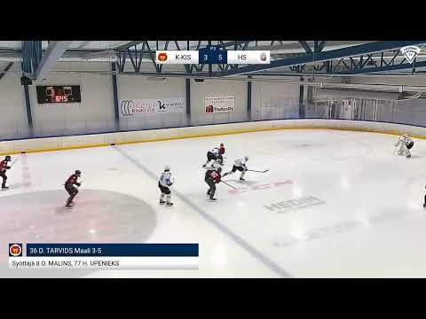 Oto Māliņš Goal vs HS Rīga 01.10.2023 | U18 Mestis