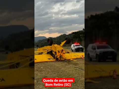 Queda de avião em Bom Retiro (SC)