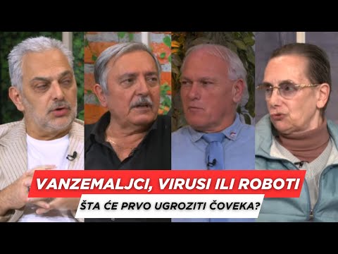 POSLE RUCKA - Vanzemaljci, virusi ili roboti - Sta ce prvo ugroziti coveka?