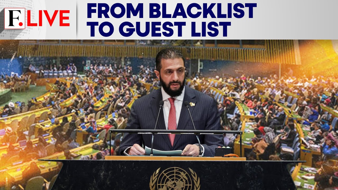 UN Lifts Sanctions on Syria’s Al-Sharaa Ahead of First White House Visit | Firstpost Live | N18G