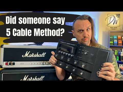 BOSS GT-1000 4 Cable Method AND 5 Cable Method