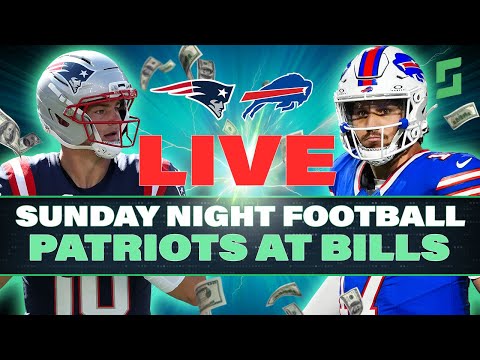 Patriots vs Bills LIVE STREAM: Sunday Night Football Bets, Props, Parlays + Watchalong | NFL 2025