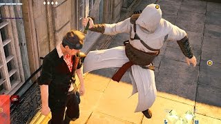Assassin&#39;s Creed Unity Stealth &amp; Combat With Altair`s Outfit