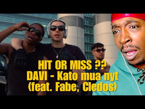 AMERICAN REACTS TO DAVI - Kato mua nyt (feat. Fabe, Cledos)