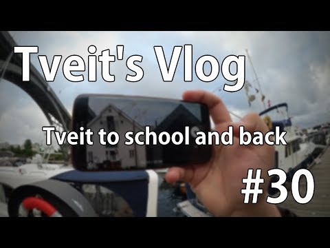 Tveit's Vlog #30 "Tveit to school and back"