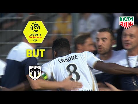 But Ismaël TRAORE (55') / Angers SCO - Nîmes Olympique (3-4)  (SCO-NIMES)/ 2018-19