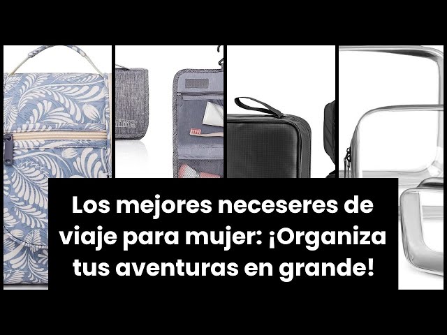 Vídeo relacionado con Boic Bolsas De Aseo para Mujeres, Neceser Hombre, Neceser De Viaje Maquillaje Mujer con Colgar Gancho Organizador De Cosméticos para Accesorios De Artículos De Tocador (Nero)