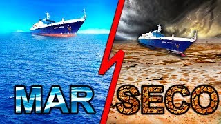 Mar Desaparece tras Huracan Irma - Donde Esta? Se Aleja Florida Miami Estados Unidos Se llevo el Mar