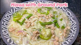 Misua with Ground Pork