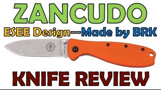 Zancudo Knife Review. Great knife designed by ESEE and RAT, made by BRK