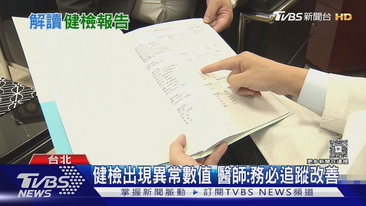 影音/昂貴健檢不等於零風險! 應看懂報告.及時追蹤 遵從醫囑!