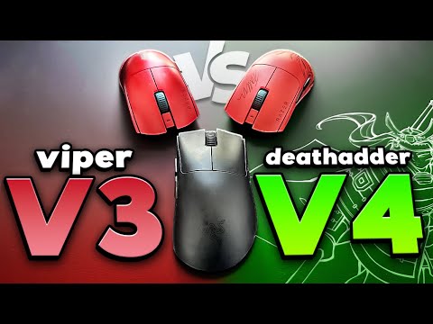 BEST Razer Mouse? Deathadder V4 Pro VS Viper V3 Pro (SHOCKING)