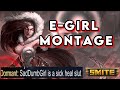 Smite Egirl Montage (Ranked/Casuals) Doja cat - Kiss Me More (Ft. SZA)