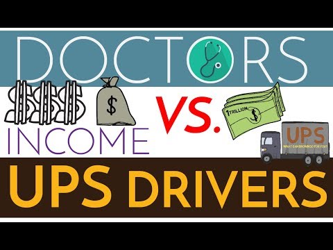 Are Doctors Rich? $$$ Physicians vs. UPS Drivers