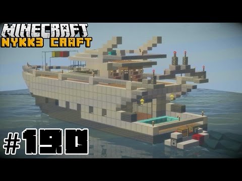 NYKK3CRAFT MOD MINECRAFT ITA #190 - MOTO D'ACQUA E GIRO IN YACHT