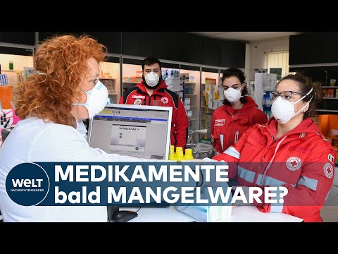 CORONAVIRUS IN DEUTSCHLAND: Angst vor Medikamenten-Knappheit treibt Menschen in die Apotheken