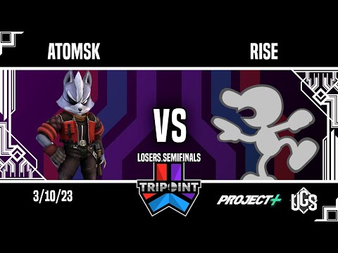 Tripoint Smash 182 - Losers Semifinals - Atomsk(Wolf) Vs. Rise(Mr Game and Watch)