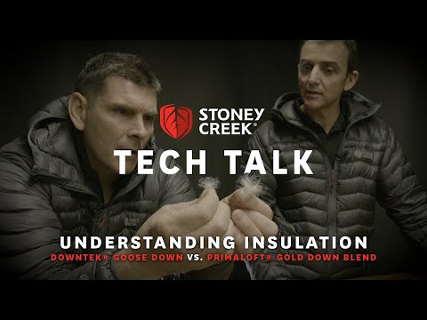 , title : 'Stoney Creek TECH TALK - Understanding Insulation - difference between Goose Down & Primaloft® Gold.'