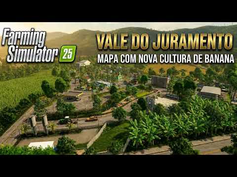 Vale do Juramento FS25 – Mapa Mineiro ! ( Showcase Geral)