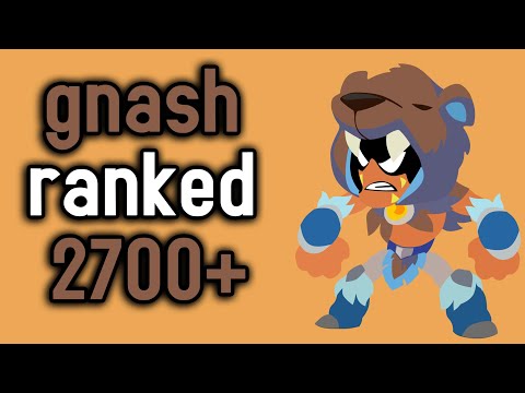 GOBBLEDYGOOK GNASH!?!? | RANK 1 GNASH | Brawlhalla Pro Ranked 1v1