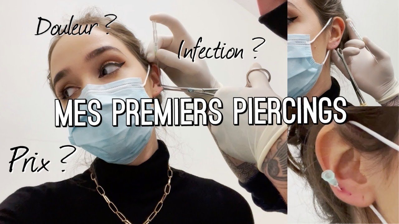 JE FAIS 3 PIERCING EN DIRECT AVEC VOUS ! (Hélix,lobe, je vous dis tout!)