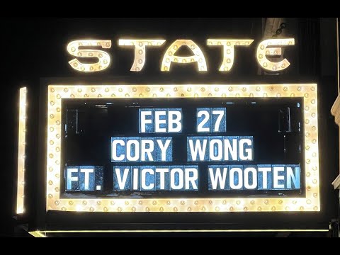 Cory Wong ft. Victor Wooten - State Theatre - Portland ME 2/27/2023