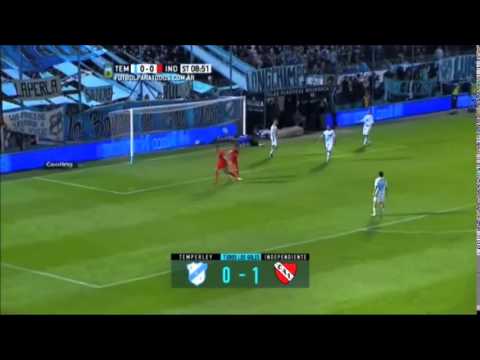 Temperley 0 vs Independiente 1 - El Gol!!! Fecha 17 Primera Division 2015