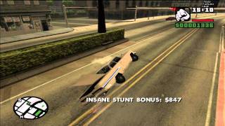 Grand Theft Auto San Andreas - Flying Cars Cheat