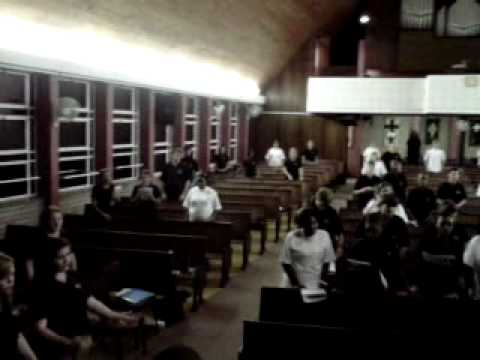 KZN Youth Choir Immortal Bach Rehearsal 18/3/2011