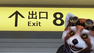 初見でやってみる【8番出口】