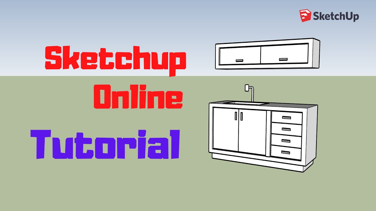 Sketchup Online Tutorial para Iniciantes | Projetistas de Móveis